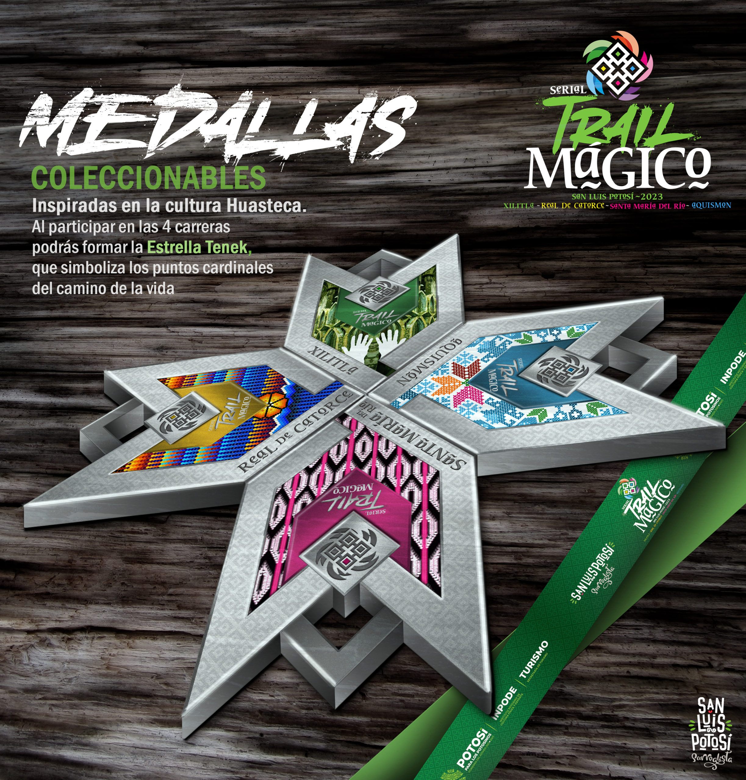 Medallas Trail mágico