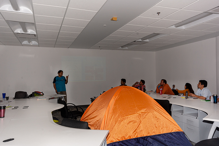 Clase de Excursionismo, El Aguacero Chiapas